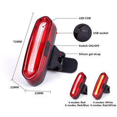 D-mount USB rechargeable Rear Light
