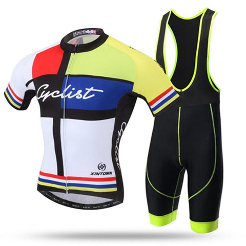 Mondrian Stijl Short Sleeve Jersey Set