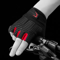 Mamba Shockproof Half Finger Gloves