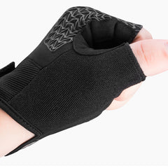 Mamba Shockproof Half Finger Gloves
